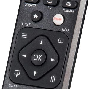 Produktbild für Ersatzfernbedienung Hama Philips TV, 221063, beleuchtet