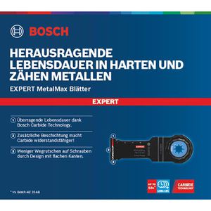 Produktbild für Multifunktionswerkzeug-Zubehör Bosch Expert MetalMax PAIZ32AIT