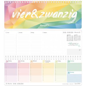 Tischkalender Häfft 5188-3, Rainbow, Jahr 2022