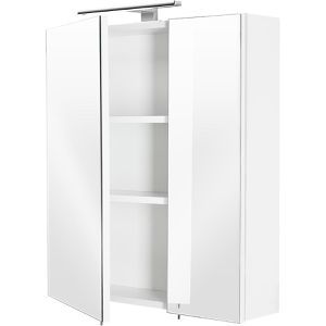 Produktbild für Spiegelschrank Posseik MDF, weiß