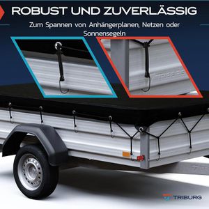 Produktbild für Planenspanner TRIBURG Expanderhaken, 25 Stück