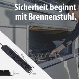 Produktbild für Steckdosenleiste Brennenstuhl 1159970 mit 2m Kabel