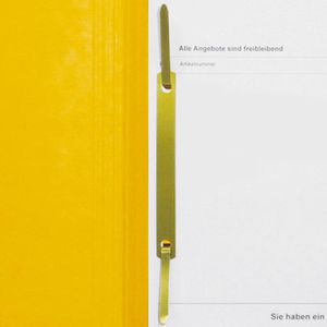 Produktbild für Schnellhefter Herlitz 10902914 easy orga, A4, gelb